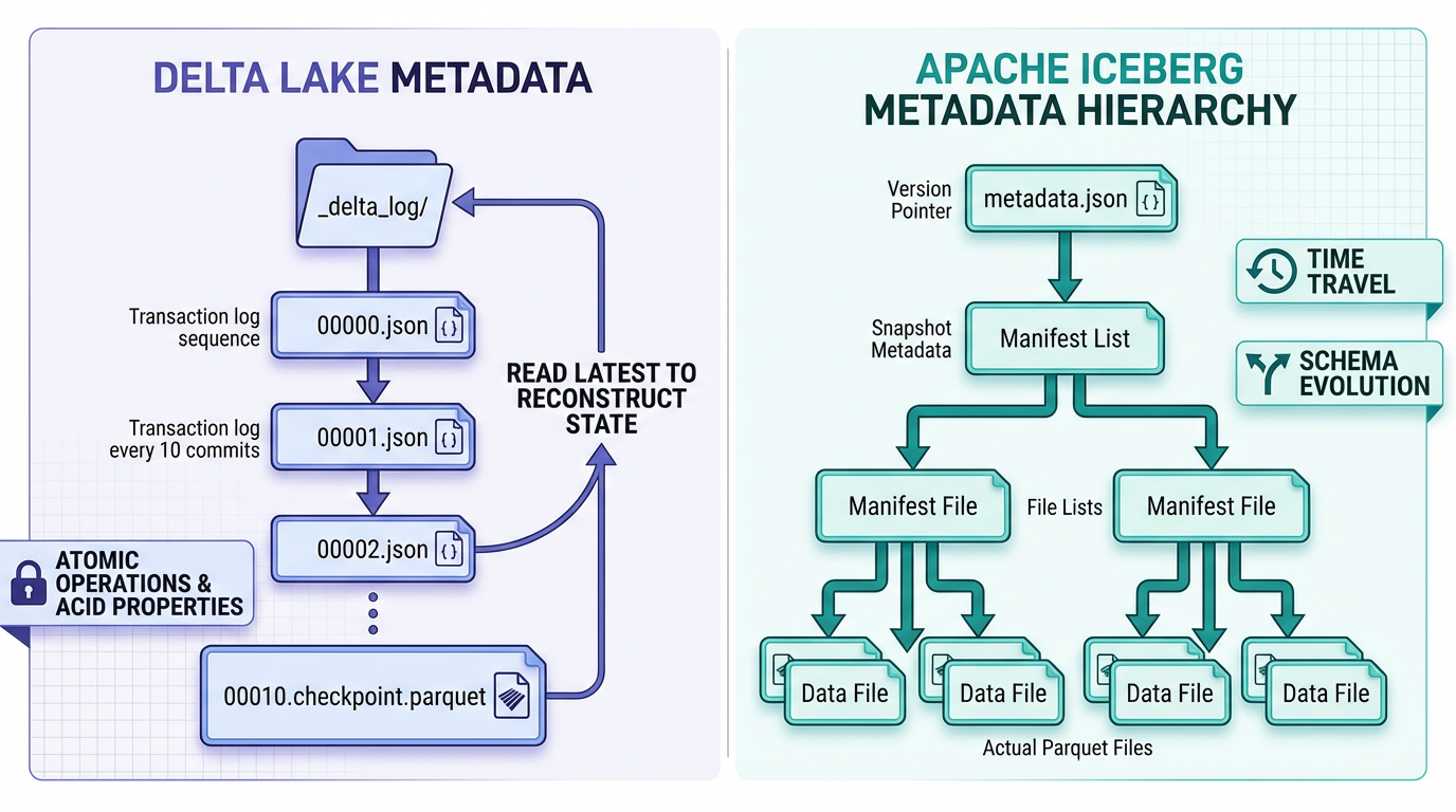 Metadata Architecture Comparison