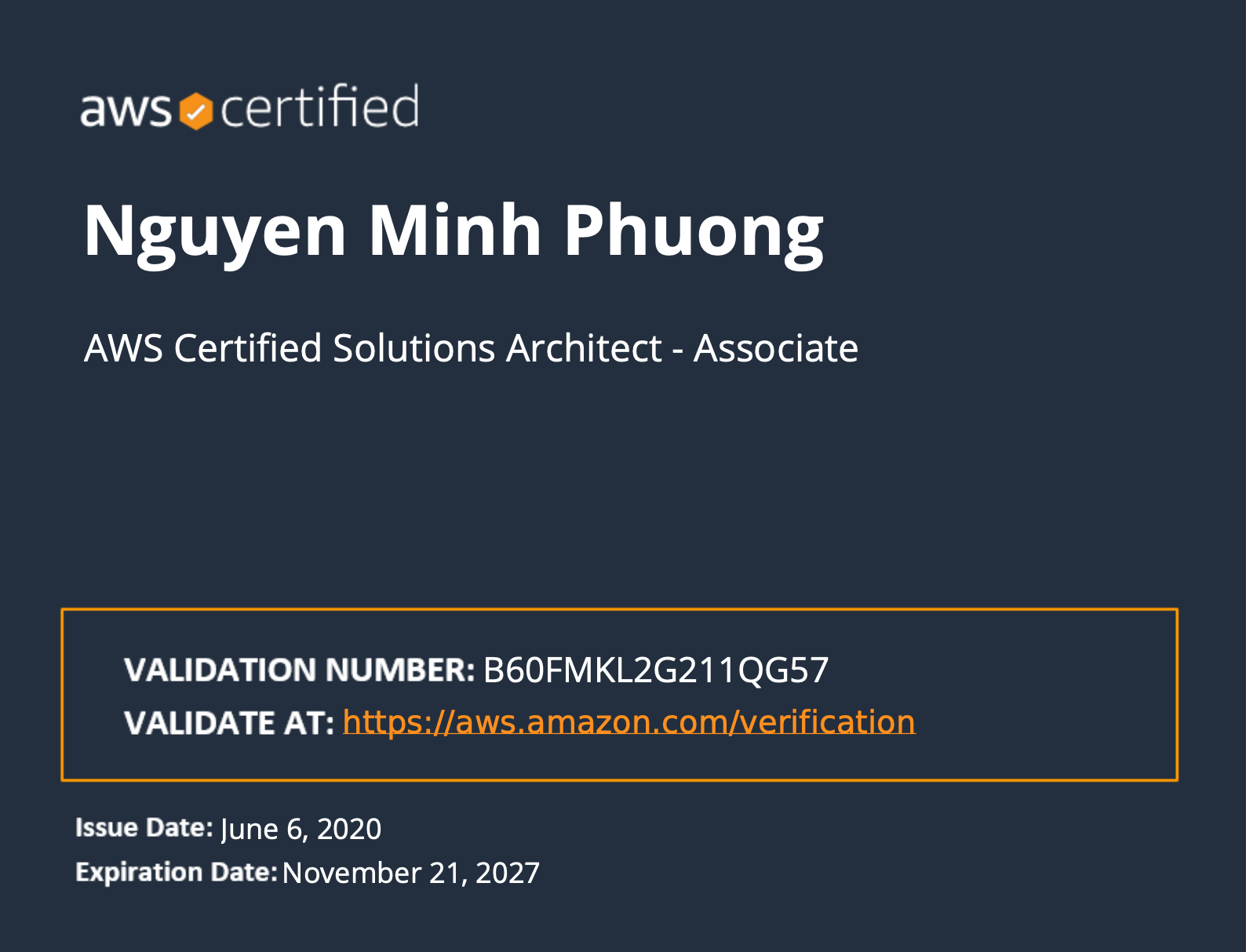 AWS Certified Solutions Architect - Associate