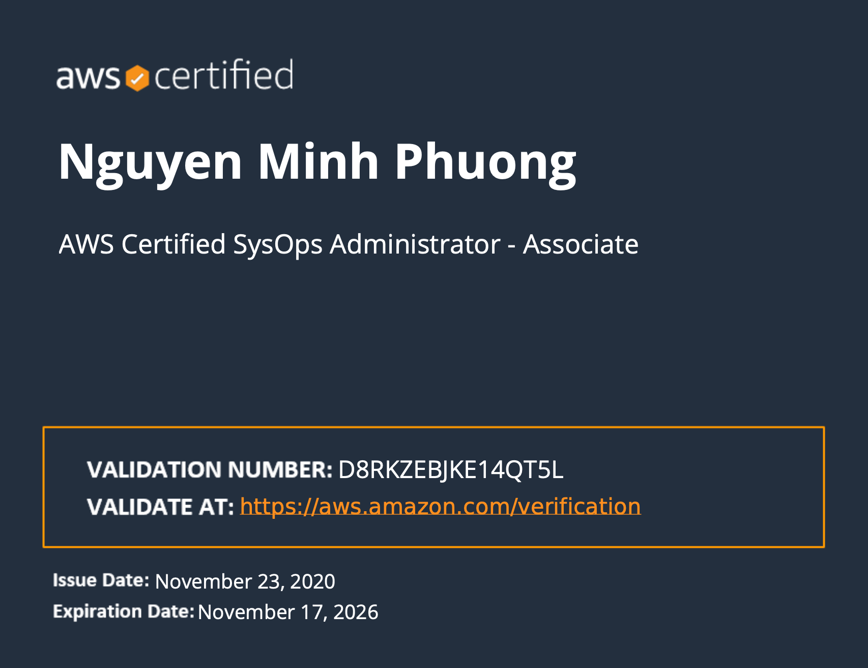 AWS Certified Sysops Administrator - Associate