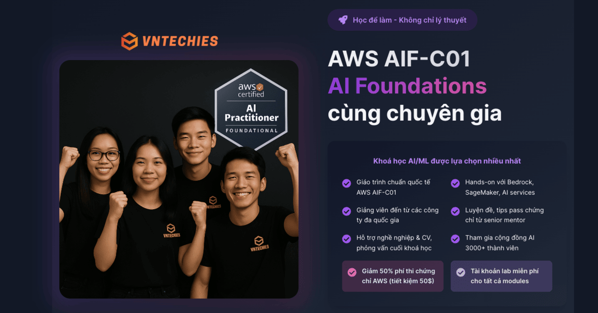 Khoá học AWS Certified AI Practitioner (AIF-C01)